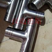 304不锈钢宝塔三通宝塔皮管接头T字T型三通宝塔接头软管三通水管