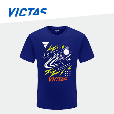9/22新品VICTAS乒乓球服运动短袖圆领T恤训练衣服亲子装