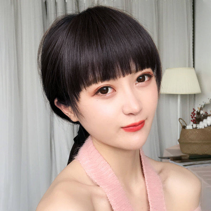 唐妮齐刘海假发女一刀齐平刘海自然无痕空气假刘海圆脸隐形头帘HM属于什么档次？