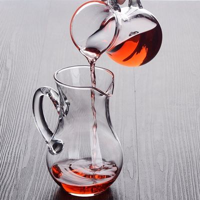 香彩加厚玻璃白酒分酒器创意家用洋酒红酒醒酒器小号扎壶饭店酒吧