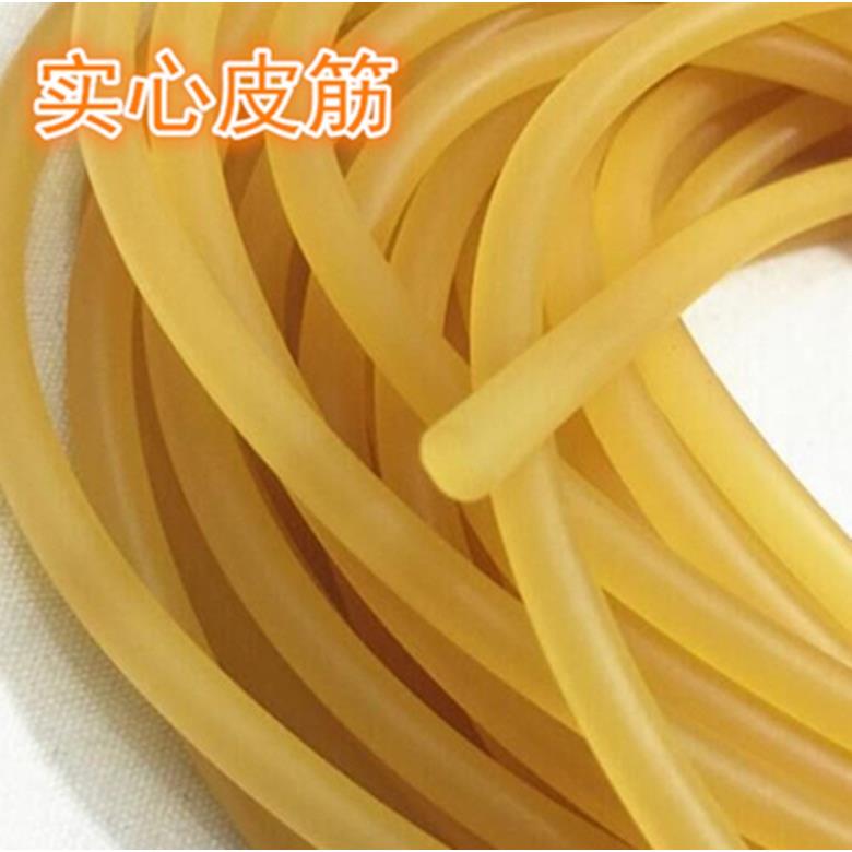 橡皮筋高弹力弹弓实心皮筋4毫 4.5毫5毫米弹弓皮筋耐用强力乳胶管