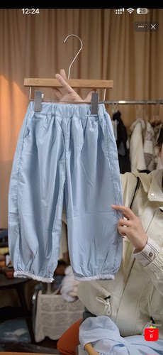 女童裤子儿童夏装2026新款薄款独特超好看休闲裤