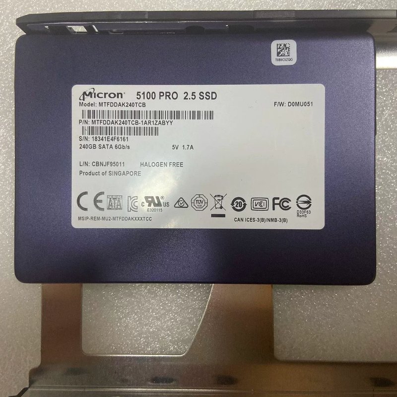 议价镁光5100 pro 240g sata 企业级固态硬-