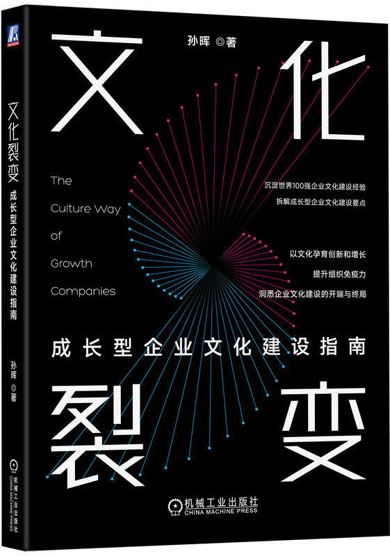 文化裂变 成长型企业文化建设指南 孙晖 气质 通病 管理驱动 金字塔模型 技术 用户 破局 诊断 痛点 核心理念 精细化
