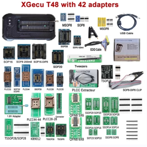 XG T48通用编程烧录器 USB介面汽车主板BIOS烧录设备工具