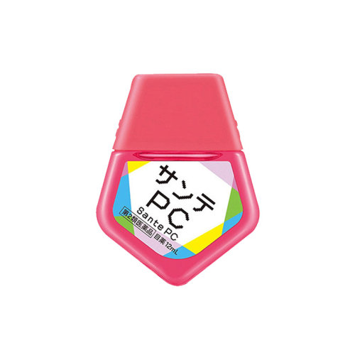 日本参天PC电脑手机蓝光专用眼药水玫瑰滴眼液缓解眼疲劳近视12ml