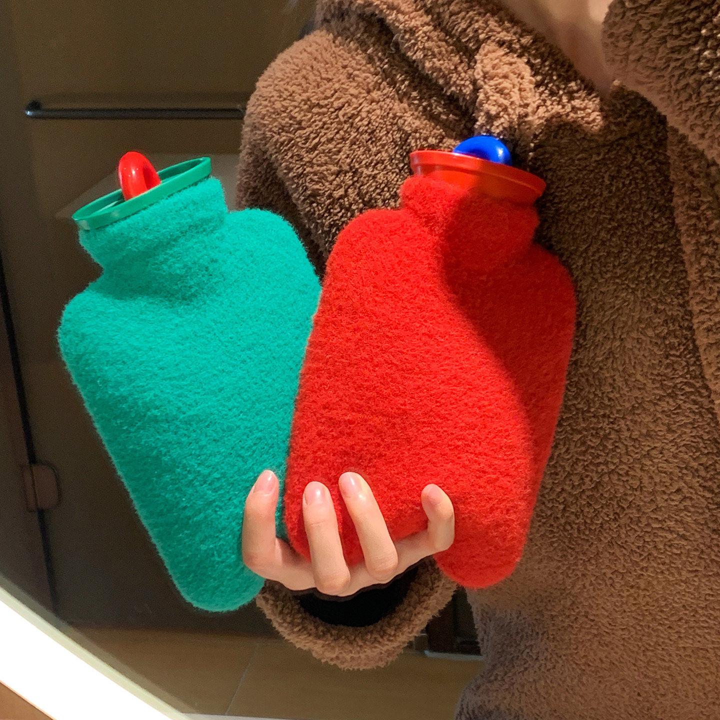 注水热水袋小号暖水袋被窝专用女生热敷暖肚子灌热水暖手袋暖手宝,居家日用,热水袋,淘宝优惠券,粉丝福利购,淘宝优惠卷