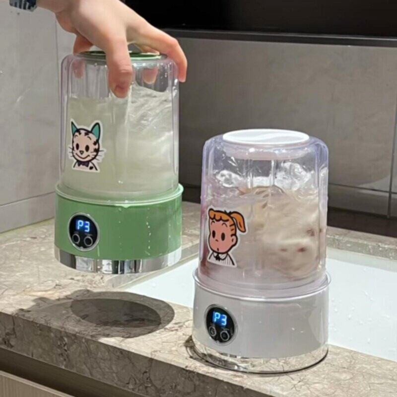 【宿舍洗衣神器】洗内衣内裤小型洗衣机半自动袜子清洗机学生宿舍