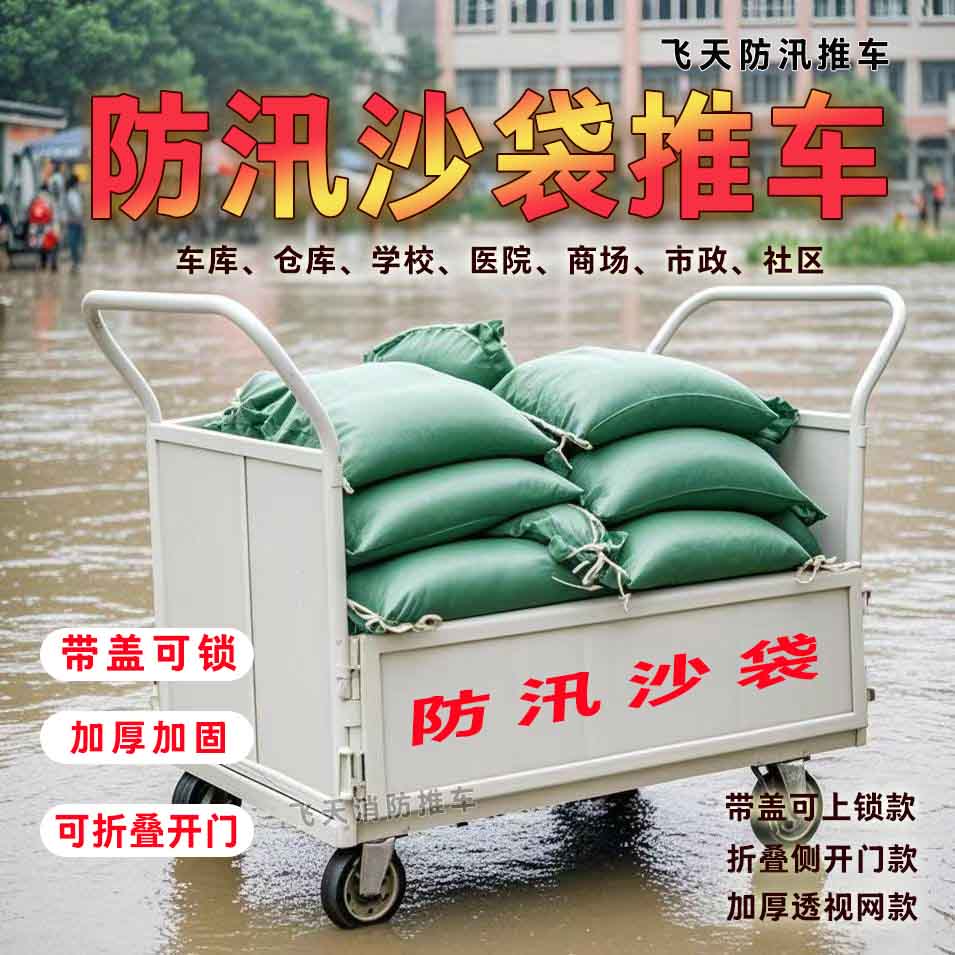 豪华大轮子防洪防汛沙袋手推车