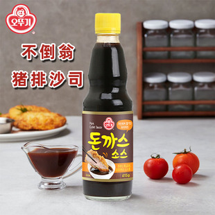 韩国进口不倒翁猪排沙司 猪排汁蘸酱猪排调味酱炸猪排沙司415g