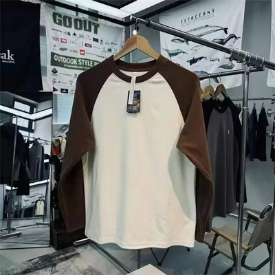 颖膝美式德绒打底衫男款冬季内搭