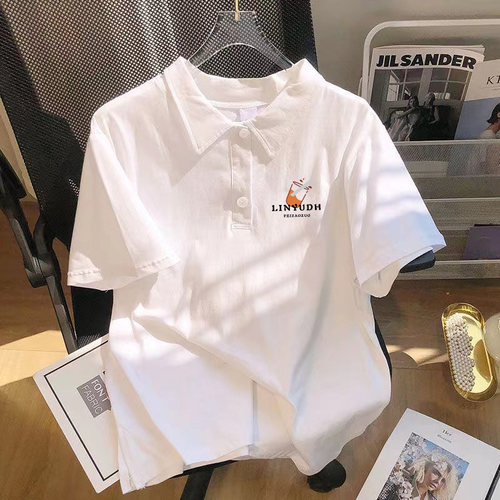【纯棉面料】青少年翻领polo上衣