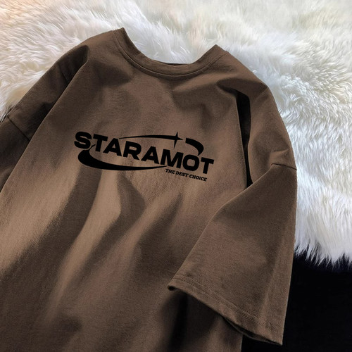 【纯棉面料】青少年半袖上衣潮