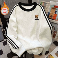 【8320-Carton Man】Белый и серый плюс бархат