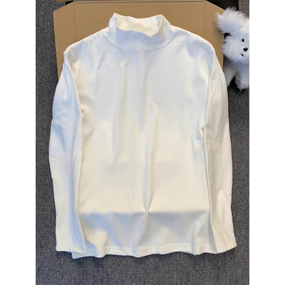 颖膝美式德绒半高领打底衫男款