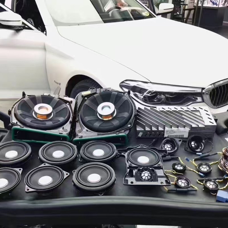 适用于宝马1系2系i3系4系5系GT哈曼卡顿汽车音响iX1X2iX3改装喇叭