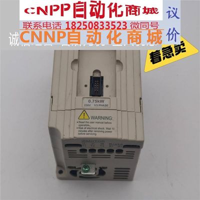 拆机台达变频器750W 220V VFD007M21A 功