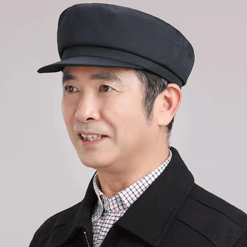 老式解放帽子男士前进帽老年人中山帽爸爸鸭舌帽爷爷老头春秋款帽