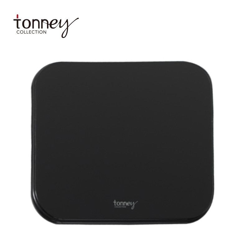 TONNEY BS6611B钢化玻璃体重计酒店家用高精准方形健康秤
