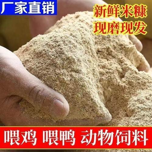 正宗100斤细米糠批价喂鸡