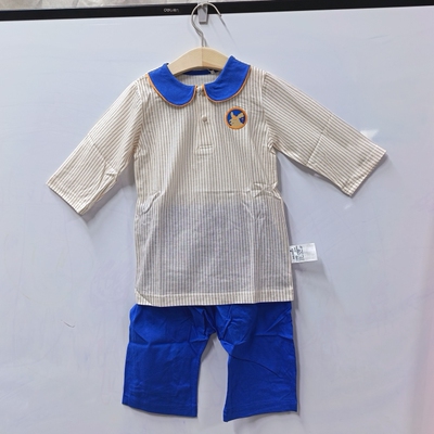 moimoln儿童夏季纯棉内衣套装