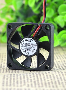 台湾 ADDA AD4512MS-G70 4510 12V 0.07A 4.5CM/厘米静音散热风扇