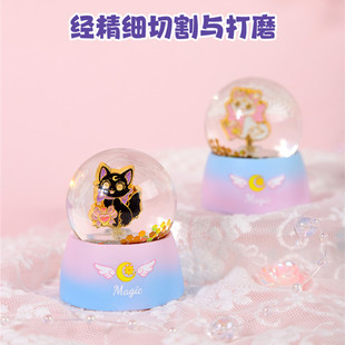 梦幻玻璃水晶球摆件创意节日送男生女孩闺蜜朋友同学儿童生日礼物