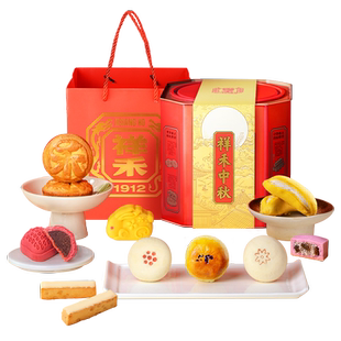 祥禾饽饽铺天津特产非遗糕点心零食礼盒伴手礼枣泥卷奶酥端午送礼