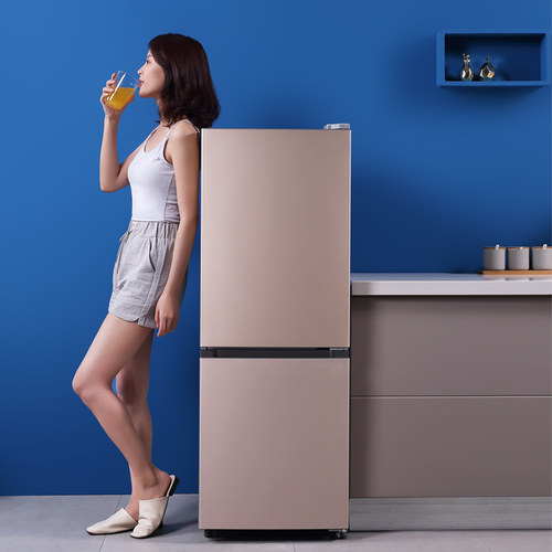 韩电租房宿舍双门小冰箱领券下单