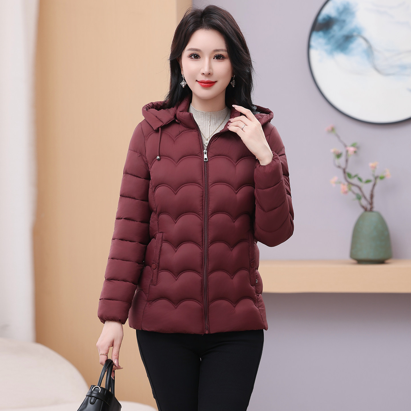 棉服女短款2025新款冬季大码中老年妈妈羽绒棉袄加厚洋气外套棉衣,女装/女士精品,棉衣/棉服,淘宝优惠券,粉丝福利购,淘宝优惠卷