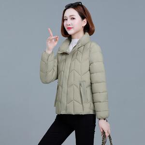 羽绒棉服女短款2024冬季新款面包服外套棉袄中年妈妈韩版时尚棉衣