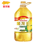 金龙鱼玉米油5L 玉米胚芽油植物甾醇煎煮炸炒菜食用油