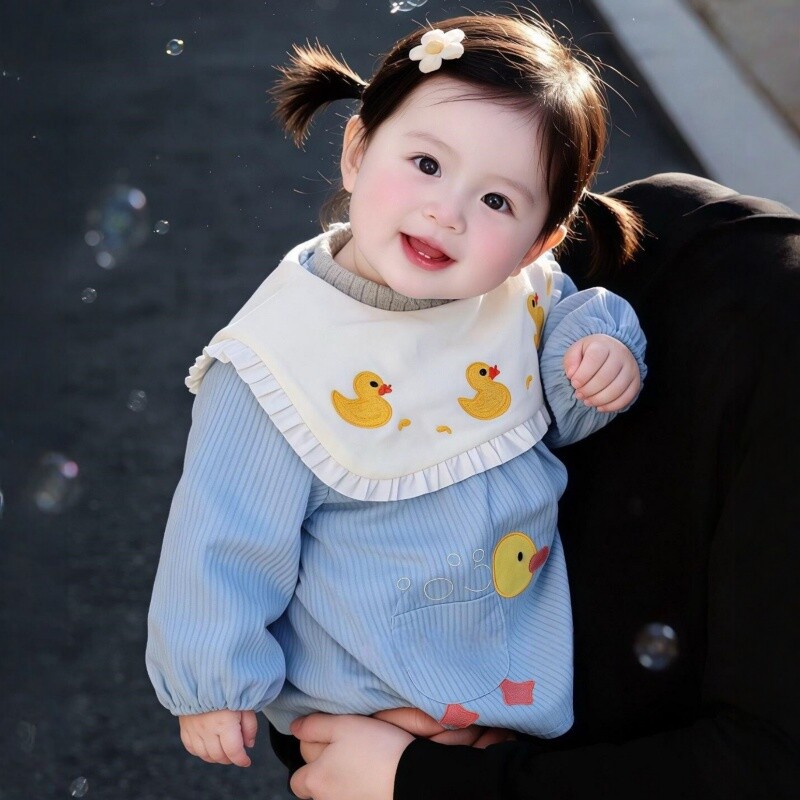 宝宝罩衣冬婴儿儿童洋气护衣女童防水反穿衣围兜洋气吃饭防脏新款,童装/婴儿装/亲子装,反穿衣/罩衣,淘宝优惠券,粉丝福利购,淘宝优惠卷