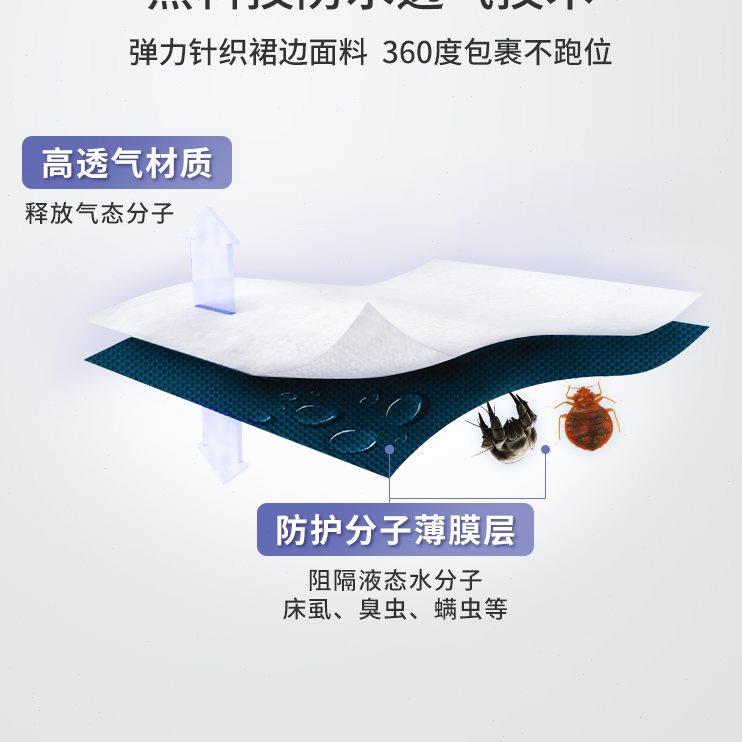 全棉防水床笠隔尿床罩婴儿夏季薄款纯棉透气床垫保护套防滑可机洗