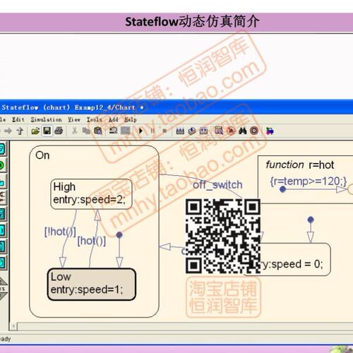 Simulink状态机建模仿真模型图形技术无人机控制系统Stateflow