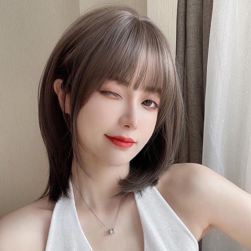 假发短发女夏季网红中长发波波头