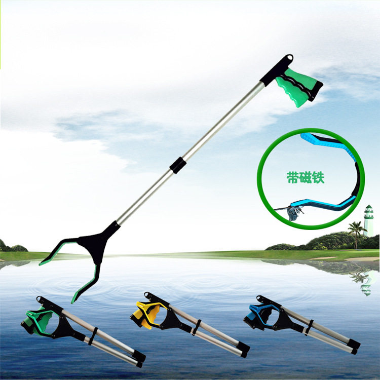 灿豪垃圾夹折叠垃圾夹拾物器带磁