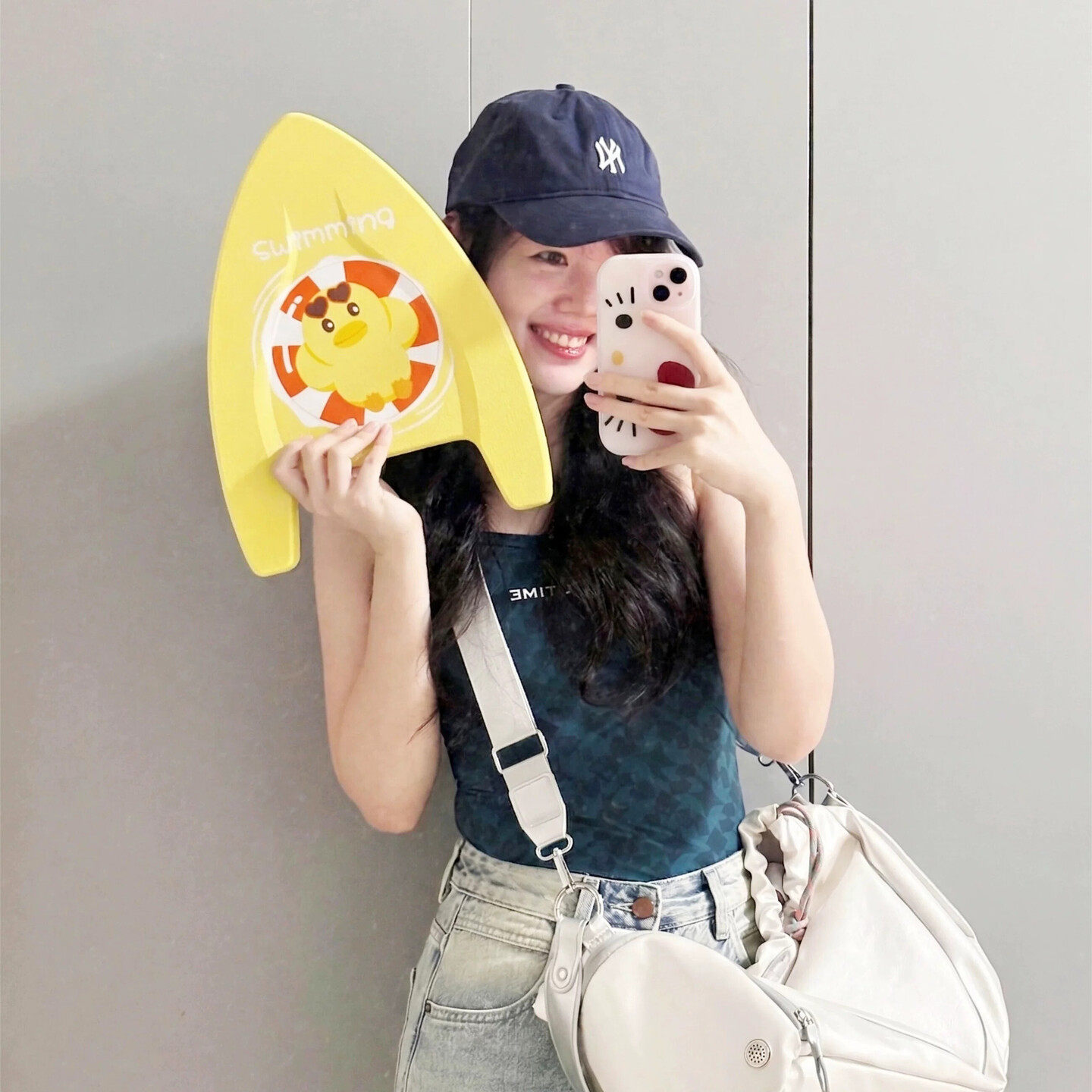 小鸭子浮板游泳专用成人初学者游泳辅助工具训练便携学儿童漂浮板图片