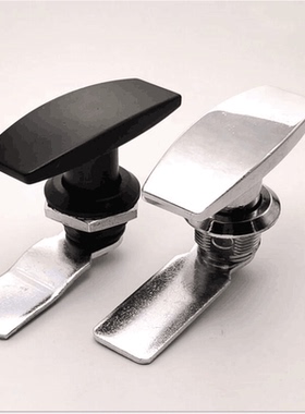 海坦MS705-3U机箱机柜锁 T型把手锁工业压缩式机械电柜门锁转舌锁