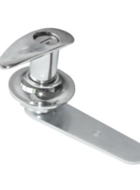 替怡合达XAR06小型把手 L型短把手 止口高度12.5单点式工业把手锁