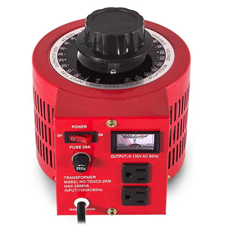 TDGC2-2KM红色美标调压器变压器