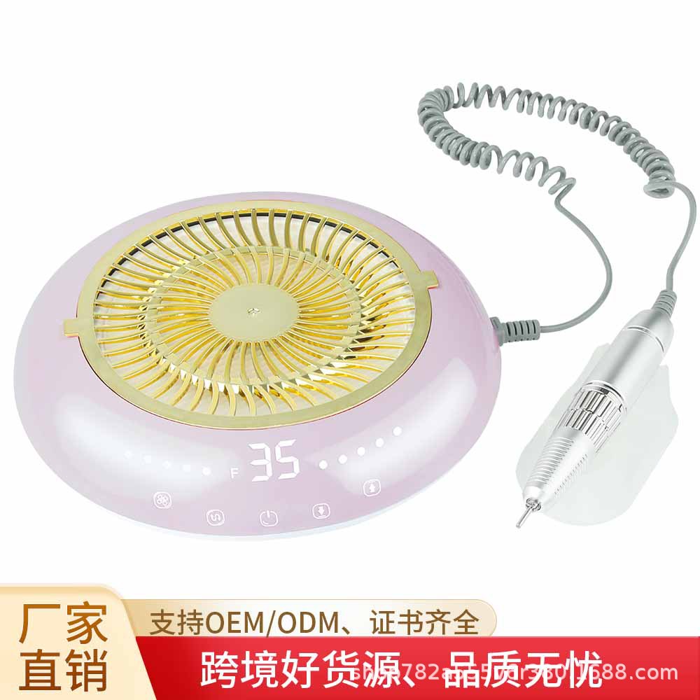 新品美甲打磨机智能触屏吸尘打磨