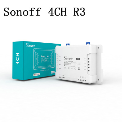 SONOFF4CHR3多通道智能开关点动