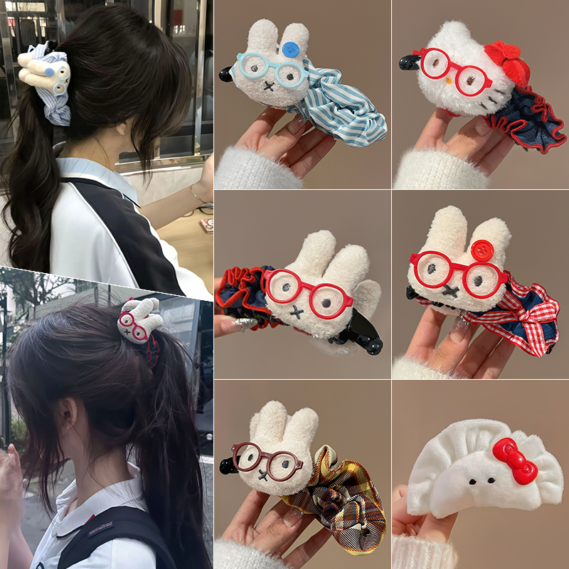 可爱米菲兔香蕉夹女2025新款