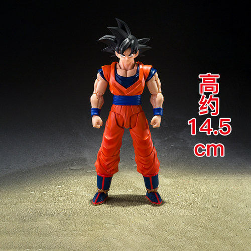现货 万代 SHF 龙珠 悟空 善良 温和的赛亚人 可动成品手办