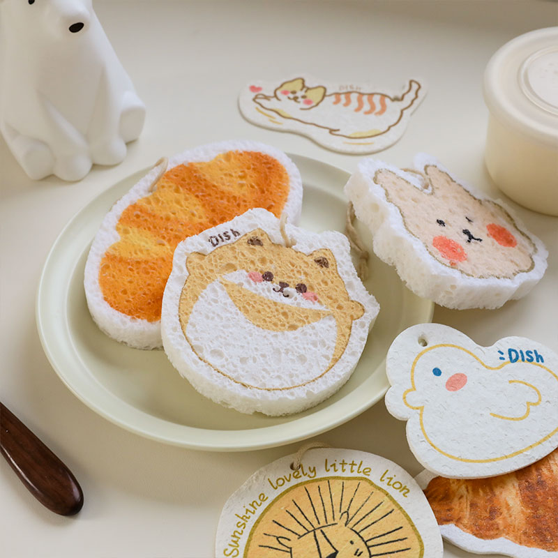 软乎乎胖嘟嘟的洗碗神器洗碗海绵