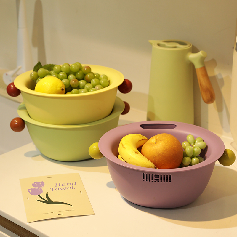 家用多功能沥水篮水果洗菜盆
