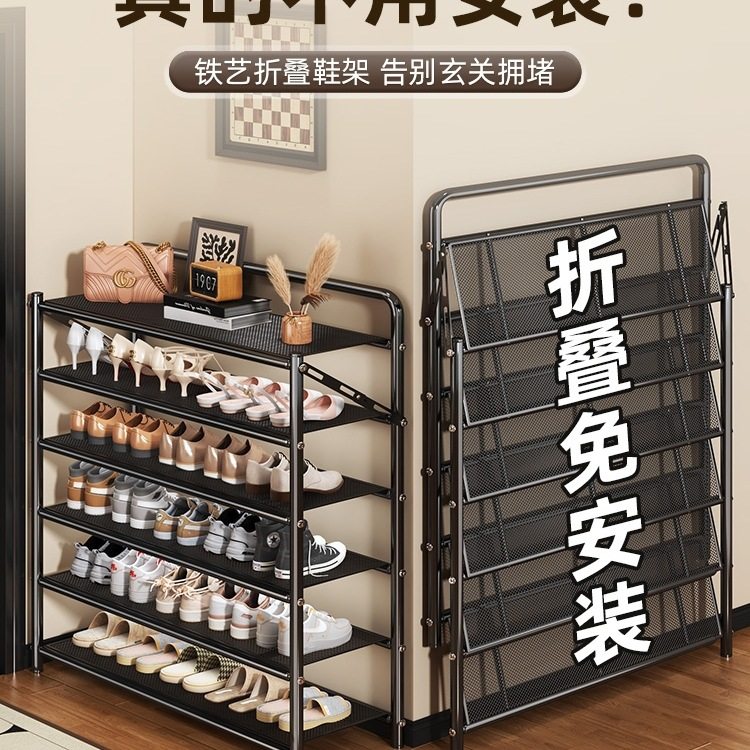 全铝合金入户玄关柜轻奢风鞋柜一体柜现代简约屏风客厅隔断玄关柜