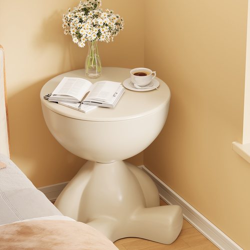 创意床头柜家用沙发边几可移动置物架卧室阳台迷你桌子小户型茶几