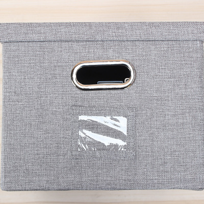 办公室文件收纳盒挂杆悬挂式文件收纳箱防尘储物箱家用办公折叠箱